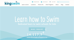 Desktop Screenshot of kingswim.com.au